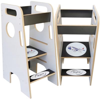Verstelbare Leertoren voor Baby's - Veiligheid en Functionaliteit voor de Keuken en Kinderkamer