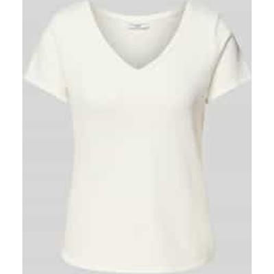 Regular fit T-shirt van puur katoen