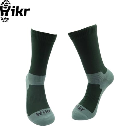 Hikr® Waterdichte sokken - 100% waterdicht - Heren & Dames - Outdoor wandelsokken - Fietssokken - Mountainbike sokken - Ademend - Hiking & Wandelen