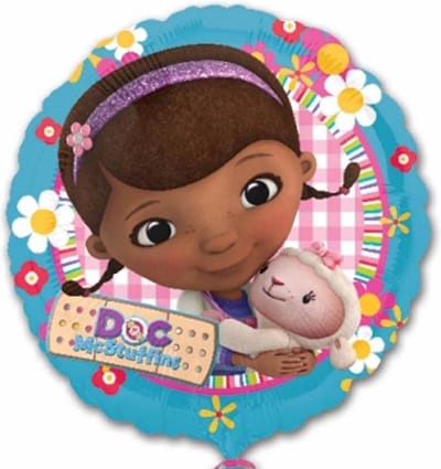 Doc McStuffins folie ballon 43cm afbeelding van de speelgoeddokter
