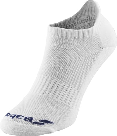 Babolat invisible / korte sportsokken - wit - 2 paar - maat 35/38