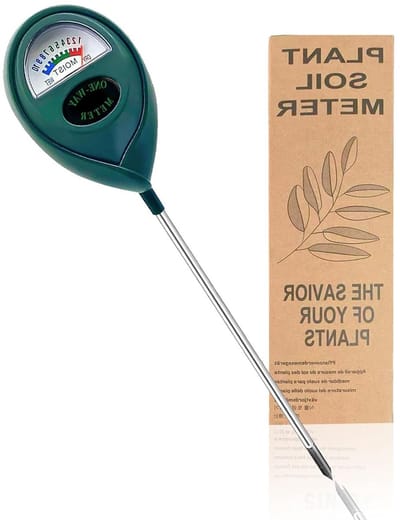 Vochtigheidsmeter voor de bodem, plantenvochtmeter, bodemtester, ideaal voor tuinieren en plantenverzorging, geen batterijen nodig
