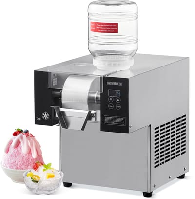 Commerciële Snowflake Ice Maker van - Vermogen van 176,4 Pond/24 Uur Voor Ultieme Koeling
