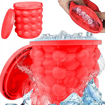 Pingyang Rongrong - Silikonenvorm - Rood - Met Deksel