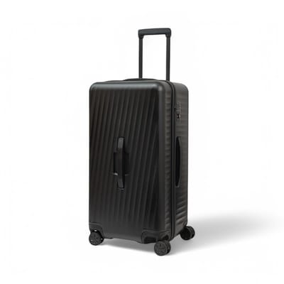 Reiskoffer - Trunk No.1 - Zwart - 95L – Lichtgewicht & Sterk – Polycarbonaat – 39x40x80 cm