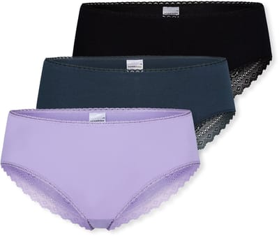 Braziliaanse set van 3 kanten, meerkleurig - Modern multipacks 36