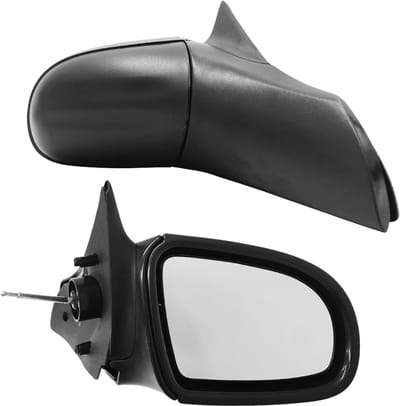 BILMAX Buitenspiegel voor Opel Corsa B S93 1993–2000 handmatig verstelbaar zwart rechts