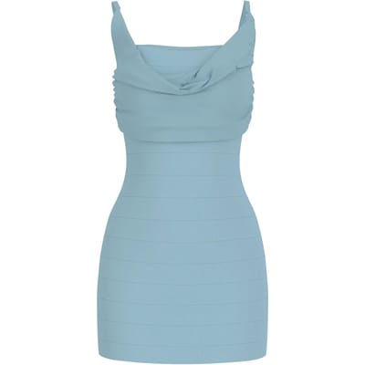 Korte strakke jurk voor dames Guess Cowl Nk Arisa