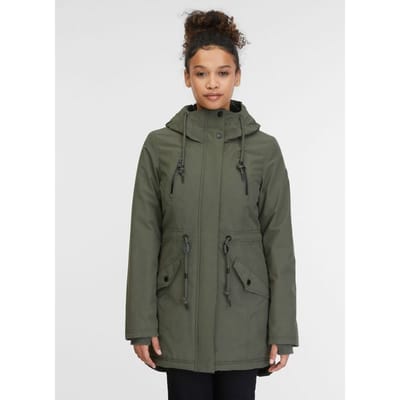 Ragwear Winterjas - ELSIEN - S tot M - voor Vrouwen - donkergroen