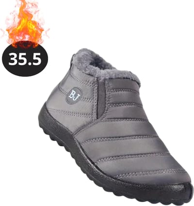 Bovista Snowboots - Sneeuwschoenen - Sneeuwboots - Dames - Wintersport - Ski - Skischoenen - Grijs - 35.5 - Laag