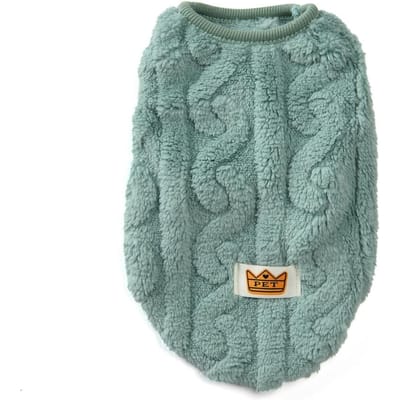 Zachte Gezellige Hondenkleding Herfst Winter Warm Vest Kostuum Voor Kleine Middelgrote Honden Kat Puppy Chihuahua Schnauzer Chihuahua Jasjas XS gray