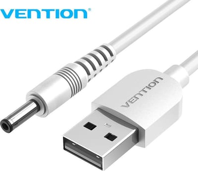 Vention CEX Wit 1 m USB A DC 3.5mm