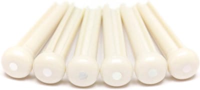 Graph Tech PP-1142-00 Traditionele Brugpinnen met Moederparel Inleg - Set van 6
