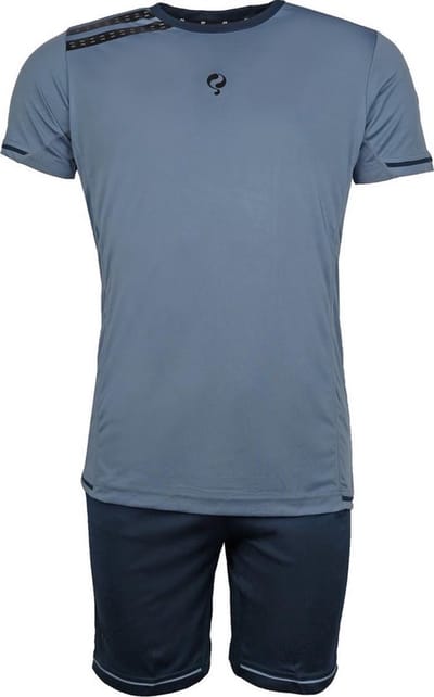 Q1905 / Quick - Trainingsset - Vloet - Lichtblauw / Navy / Zwart - Maat 128