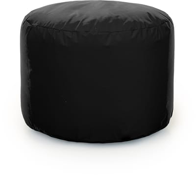 POEF ROND 60 ZWART NYLON