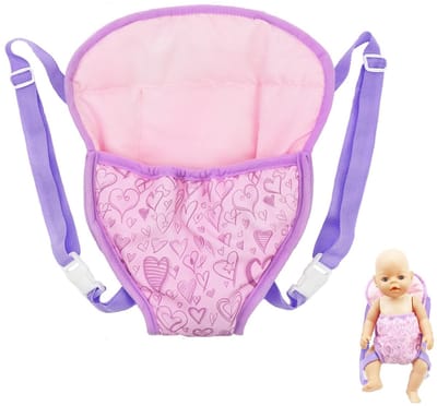 Dailygoods - Poppenbabydrager met Verstelbare Band voor Rollenspellen