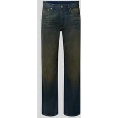 Wide fit jeans met 5-pocketmodel