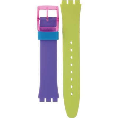 Swatch Plastic - Originals Medium (34mm) /Access/Solar/Musicall/Stop - G/SK/SL/SR/SS/SO28 AGP143 GP143 Circle In A Circle band