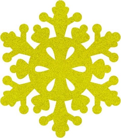 Sneeuwvlok 2 vilt onderzetters - Lichtgroen - 6 stuks - ø 9,5 cm - Kerst onderzetter - Tafeldecoratie - Glas onderzetter - Woondecoratie - Tafelbescherming - Onderzetters voor glazen - Keukenbenodigdheden - Woonaccessoires - Tafelaccessoires
