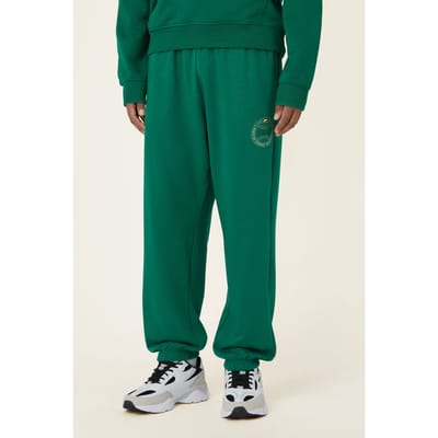 FILA Parella Relaxed Graphic Sweatpants Green Jacket Size: XS | Sweatpants Outlet | Heren | Groen