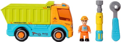 Speelgoedtopdeals - Demonteerbare Kiepwagen - Educatief Speelgoed – DIY met schroevendraaier