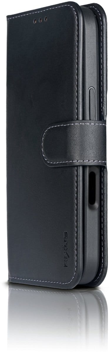 Rixus Duo Magnetic Detachable Wallet For Apple iPhone 16 Pro Max Black