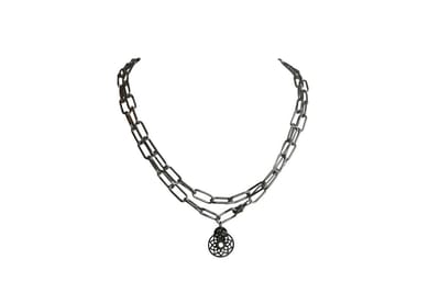 FlowJewels - Collier - Stainless Steel - Schakelketting - Lang