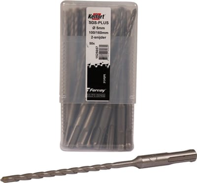 Kelfort HAMERBOOR SDS+ 5.0X100/160 - 50ST 2-SNIJDER