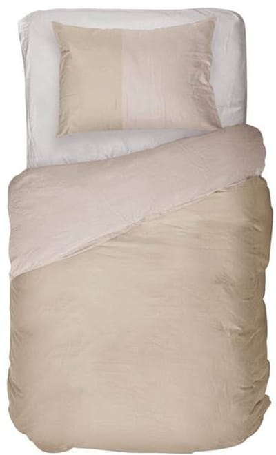 Kayori Gosen Dekbedovertrek - Eenpersoons - 140x200/220 cm - Zand