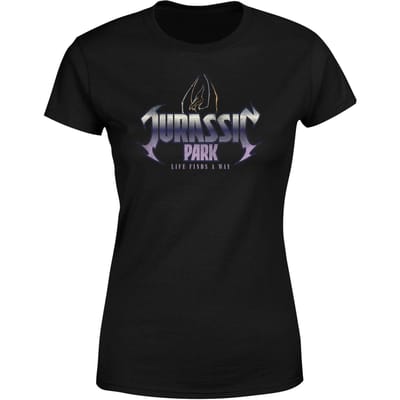 Jurassic Park Life Finds A Way Women's T-Shirt - Zwart - 3XL