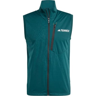 adidas Terrex XPR Softshell Hardloopvesten Heren-groen