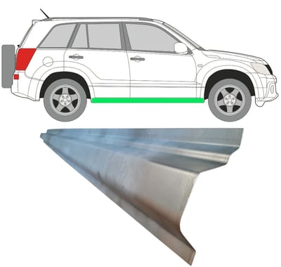 Reparatie dorpel voor Suzuki Grand Vitara 2005-2014 / Links = Rechts