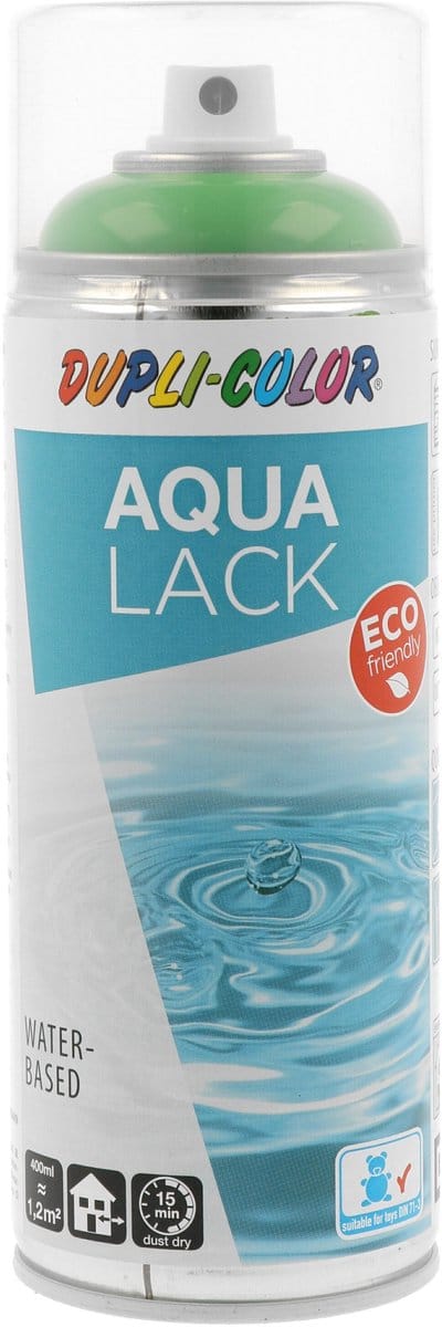 DupliColor Aqua Eco+ RAL6018 Hoogglans Spuitbus 350ml