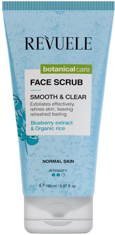Revuele Botanical Care Face Scrub 150ml Smooth & Clear