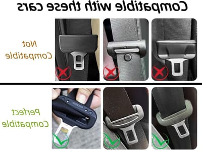 Zwarte silicone beschermhoes voor autogordel, anti-kras, interieur bescherming voor achterbank