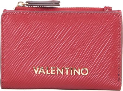 VALENTINO Portemonnee Posillipo Zip Around Wallet Rosso Scuro Donkerrood