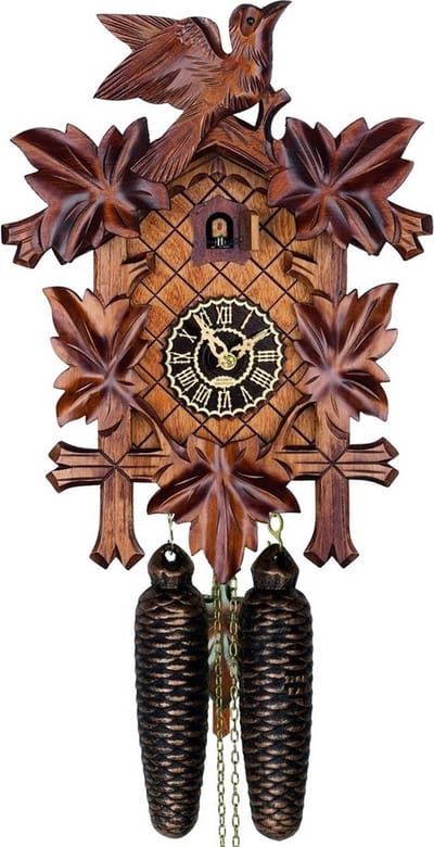 Trenkle - 8100-4_nu - gebeeldhouwde koekoeksklok - 8-daags kettinguurwerk - Kuckuck Classic