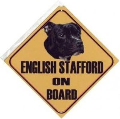 Autobordje Engelse Stafford Zwart