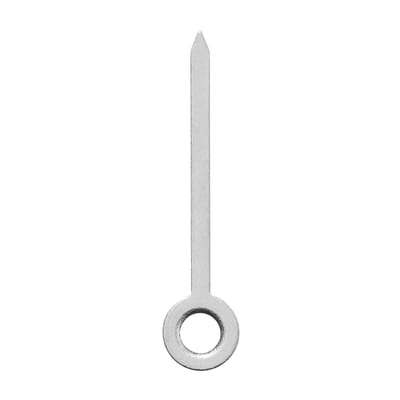 Uurwijzer schroefdraad chroom, gat Ø 1,2 lengte 9,0 mm