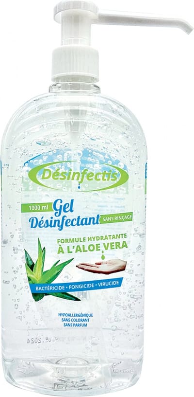 Désinfectis No-Rinse Desinfecterende Gel met Aloë Vera 1 L