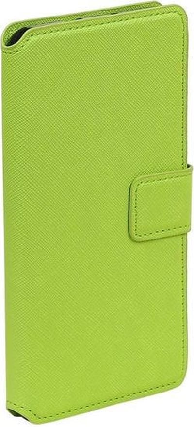 Groen Samsung Galaxy Grand Prime G530 TPU wallet case booktype hoesje HM Book