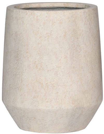 Pottery Pots - Plantenbak - Harith High S - H48cm x Ø43,5cm- Opening 23cm - Travertine Beige