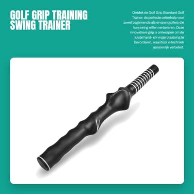 Dailygoods- Golfgrip Standaard Trainer - Trainingsgreep - Onderwijshulp - Swingtrainer - Rechterhand Oefening - Kwalitatief Hoogwaardig - Golftrainer