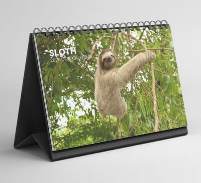 Bureaukalender 2026-2027 - Maandkalender met Dik Papier - Compact en Duurzaam - Ideaal voor Kantoorgebruik - Ruimte voor Notities en Afspraken - Compacte Afmetingen (15,25 x 22,9 cm) - Vergelijkbaar met A5 formaat