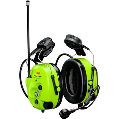 3M Peltor MT73H7B4D10EU GB WS LiteCom Pro III Gehoorbeugel met helmbevestiging - FM-radio/bluetooth