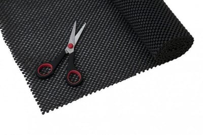 Multifunctionele Non Slip Gripmat – Grijs – 45x125cm | Antislipmat Gaas Patroon voor Bureaus en Keukenlades - keuken - gereedschap - pannen - boot - camping -
