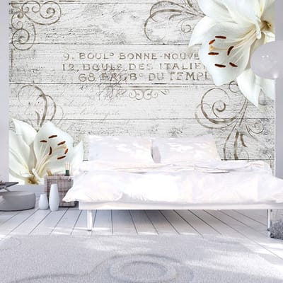 98cm X 70cm - Zelfklevend fotobehang - Franse lelies, 8 maten, premium print