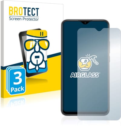 Screenprotector 3 Stuks voor Xiaomi Redmi 9 Beschermglas transparant