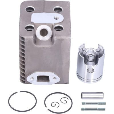 Kit Cylindre Piston et Segments 45mm 99336 Remplacement pour Pilonneuse Wacker WM80