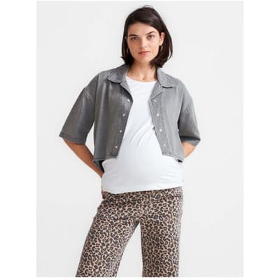 Prénatal zwangerschapstop Mid Grey Denim XS Dames